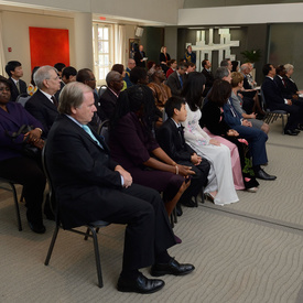 Presentation of Credentials at the Citadelle of Québec