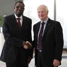 Presentation of Credentials at the Citadelle of Québec