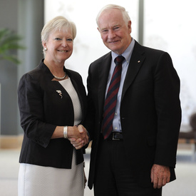 Presentation of Credentials at the Citadelle of Québec