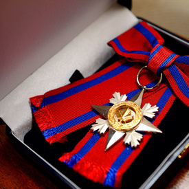 Honours Presentation at the Citadelle of Québec