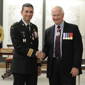 Honours Presentation at the Citadelle of Québec