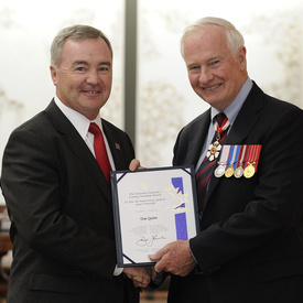 Honours Presentation at the Citadelle of Québec
