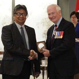 Honours Presentation at the Citadelle of Québec