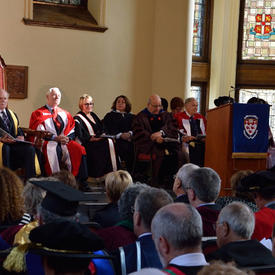 La cérémonie d’installation de la nouvelle principale et vice-chancelière de l’Université McGill