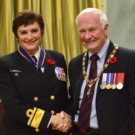 Cérémonie d'investiture de l'Ordre du mérite militaire