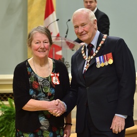Cérémonie d'investiture de l'Ordre du Canada
