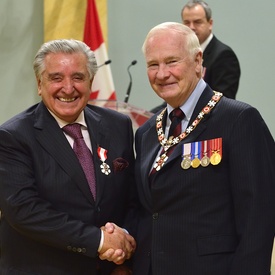Cérémonie d'investiture de l'Ordre du Canada