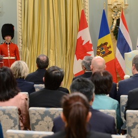 Presentation of Credentials at Rideau Hall