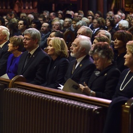 Cérémonie commémorative à la mémoire de l'honorable Paul G. Desmarais