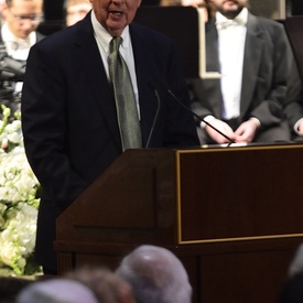 Cérémonie commémorative à la mémoire de l'honorable Paul G. Desmarais