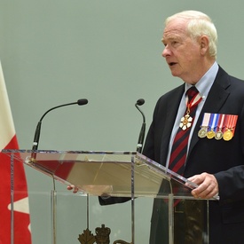 Presentation of Decorations for Bravery