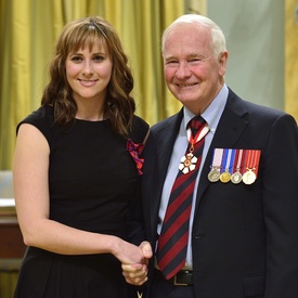 Presentation of Decorations for Bravery