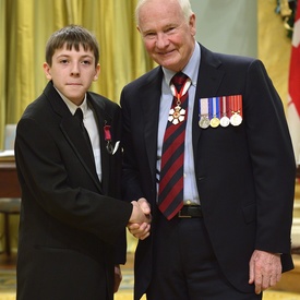 Presentation of Decorations for Bravery