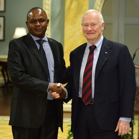 Présentation de lettres de créance à Rideau Hall