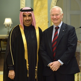Présentation de lettres de créance à Rideau Hall