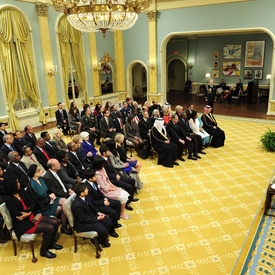 Présentation de lettres de créance à Rideau Hall