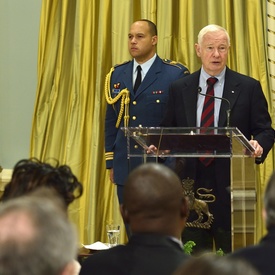 Présentation de lettres de créance à Rideau Hall