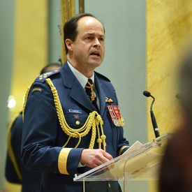 Remise de décorations militaires