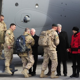 Retour des membres des Forces armées canadiennes de l'Afghanistan
