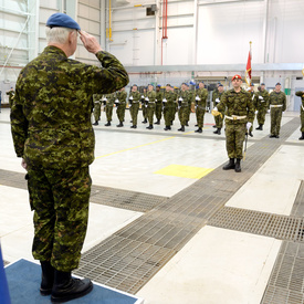 Visite à la 4e Escadre de Cold Lake