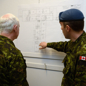 Visite à la 4e Escadre de Cold Lake