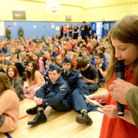 Visite à la 4e Escadre de Cold Lake