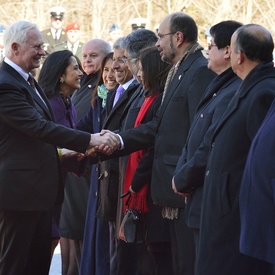 Visite du président de la République du Pérou au Canada