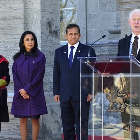 Visite du président de la République du Pérou au Canada