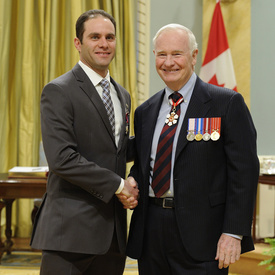 Presentation of Decorations for Bravery