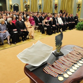 Cérémonie de remise des Prix du GG pour les arts du spectacle