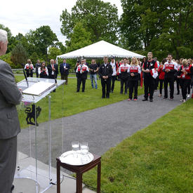 Réception pour les équipes olympique et paralympique canadiennes de Sotchi 2014
