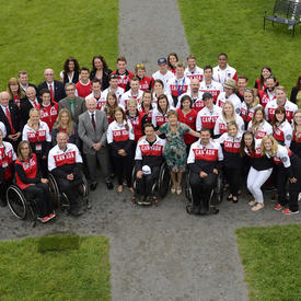 Réception pour les équipes olympique et paralympique canadiennes de Sotchi 2014