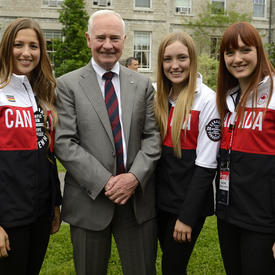 Réception pour les équipes olympique et paralympique canadiennes de Sotchi 2014