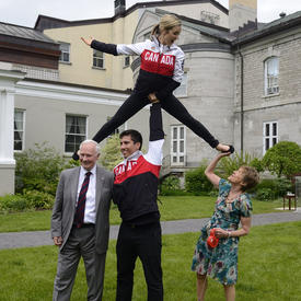 Reception for Sochi 2014 Canadian Olympic and Paralympic Teams