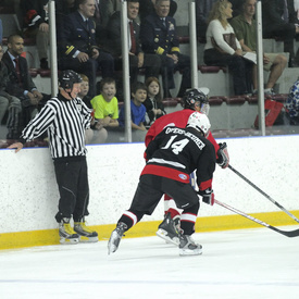 Partie de hockey amicale