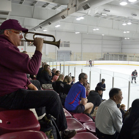 Partie de hockey amicale