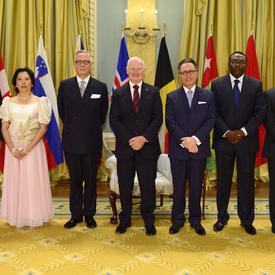 Présentation de lettres de créance