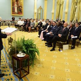 Présentation de lettres de créance