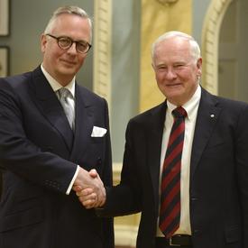 Présentation de lettres de créance