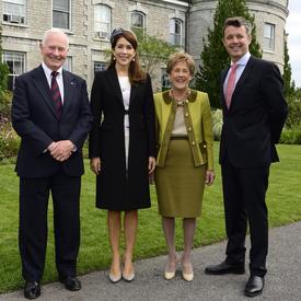 Meeting with Their Royal Highnesses the Crown Prince and Crown Princess of Denmark