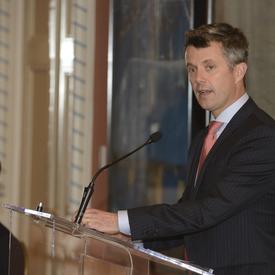 Meeting with Their Royal Highnesses the Crown Prince and Crown Princess of Denmark