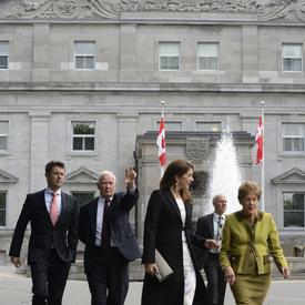 Meeting with Their Royal Highnesses the Crown Prince and Crown Princess of Denmark