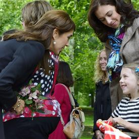 Meeting with Their Royal Highnesses the Crown Prince and Crown Princess of Denmark