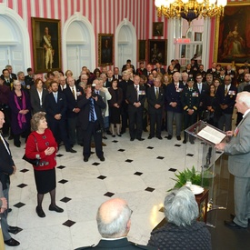 100e anniversaire de PPCLI - Cérémonie de plantation d'arbre