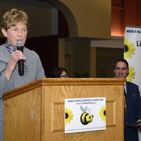 Her Excellency Presents Caring Canadian Award