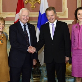 Visite d'État du président de Finlande