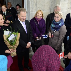 Visite d'État du président de Finlande