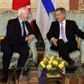 Visite d'État du président de Finlande