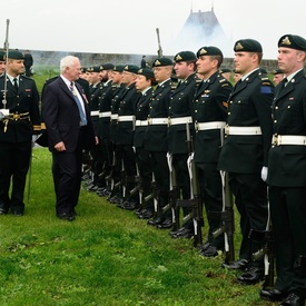 Unveiling of Georges P. Vanier Statue