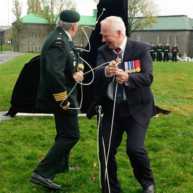 Unveiling of Georges P. Vanier Statue